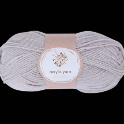 Alison & Mae breigaren lichtgrijs