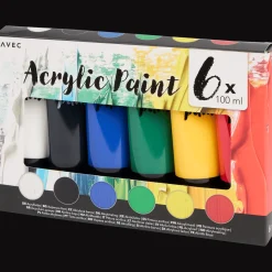 Action Avec acrylverfset