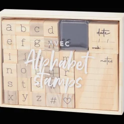 Action Avec houten stempeldoos