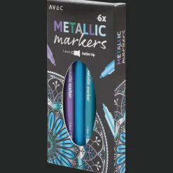 Action Avec metallic markers