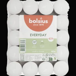 Bolsius theelichten wit