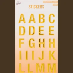 Action Craft Universe alfabet stickers