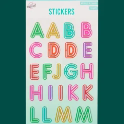 Action Craft Universe alfabet stickers