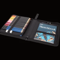 Action Creative Artist schetsblok & kleurset in etui