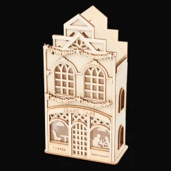 Action DécoTime bouw je eigen winterhuisje