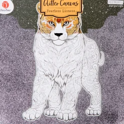 Action DécoTime kleur je eigen glitter-canvas