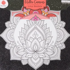 Action DécoTime kleur je eigen glitter-canvas