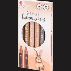 Action DécoTime metallic twinmarkers