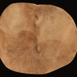 Action Decoratieve teakhouten schijf