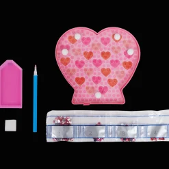 Action Diamond painting met licht