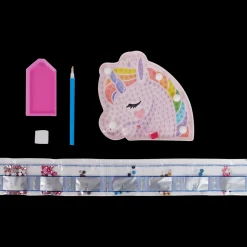 Action Diamond painting met licht