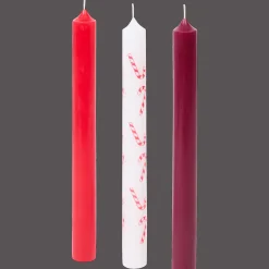 Action Dinerkaarsen met kerstprint