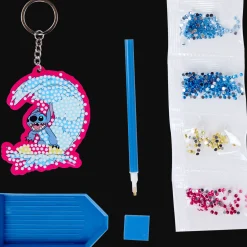 Action Disney diamond painting sleutelhanger