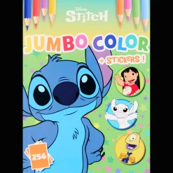 Action Disney kleur- en stickerboek