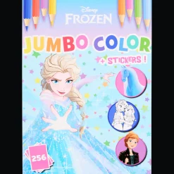 Action Disney kleur- en stickerboek