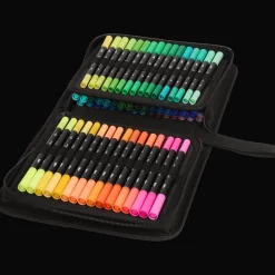 Action Dubbele fineliner-penseelpennen