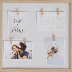 Action Fotolijst met knijpers en ledlampjes