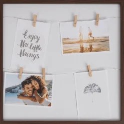 Action Fotolijst met knijpers en ledlampjes