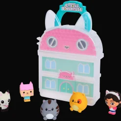Action Gabby's Dollhouse koffer met 3D-figuren