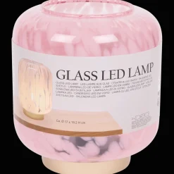 Action Glazen tafellamp