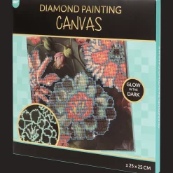 Action Glow-in-the-dark diamond painting