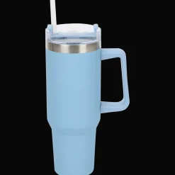 Action Grote thermosbeker met rietje