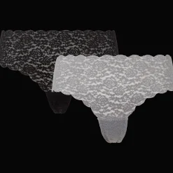 Action Hipsters met kant