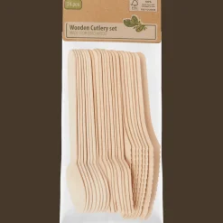 Action Houten bestekset