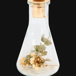 Action Kaarsenhouder met droogbloemen