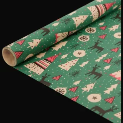 Action Kerst inpakpapier