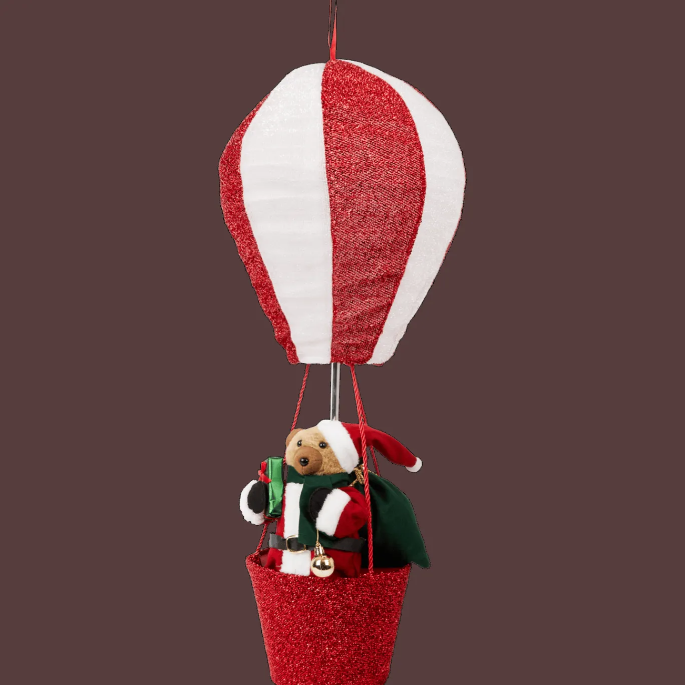 Action Kerstfiguur in luchtballon