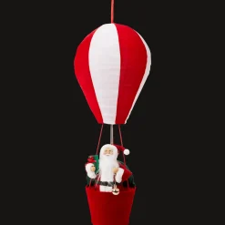 Action Kerstfiguur in luchtballon