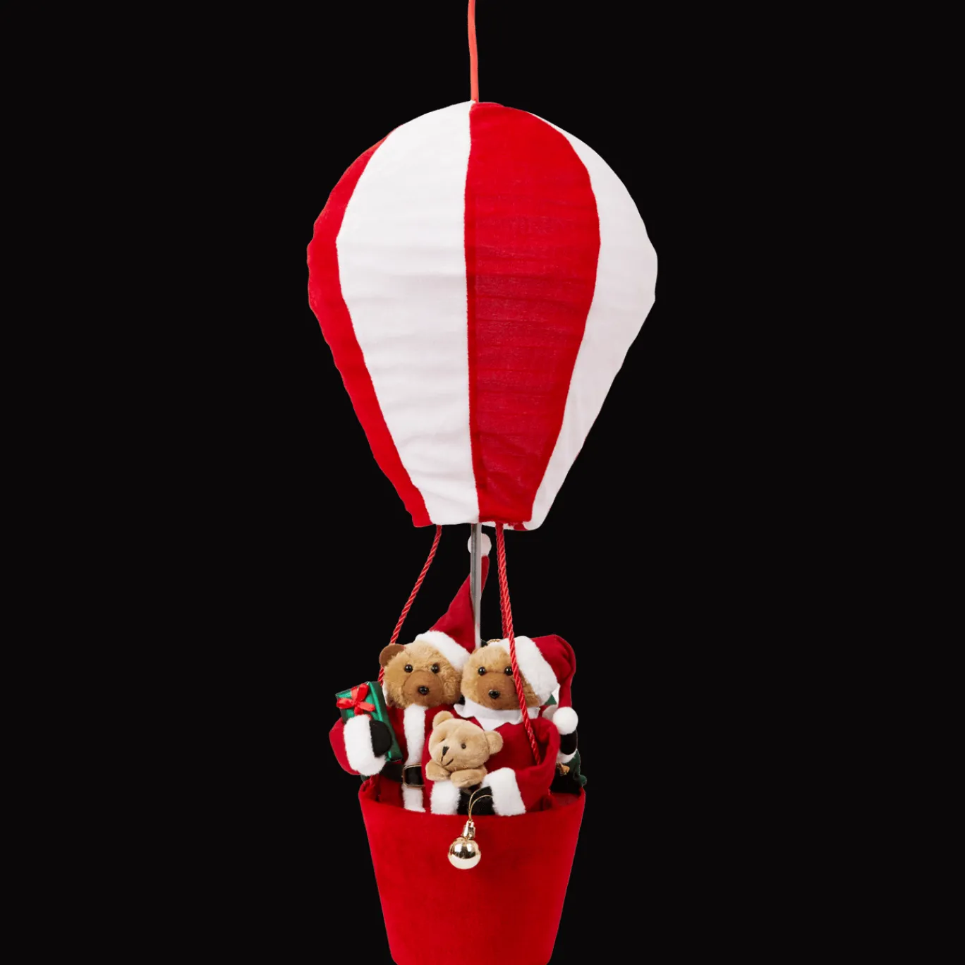 Action Kerstfiguur in luchtballon