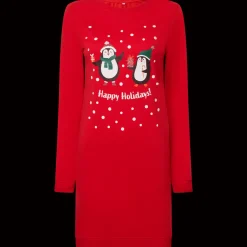 Action Kerstjurk met print