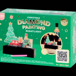 Action Kids Kingdom diamond painting kerstnachtlampje