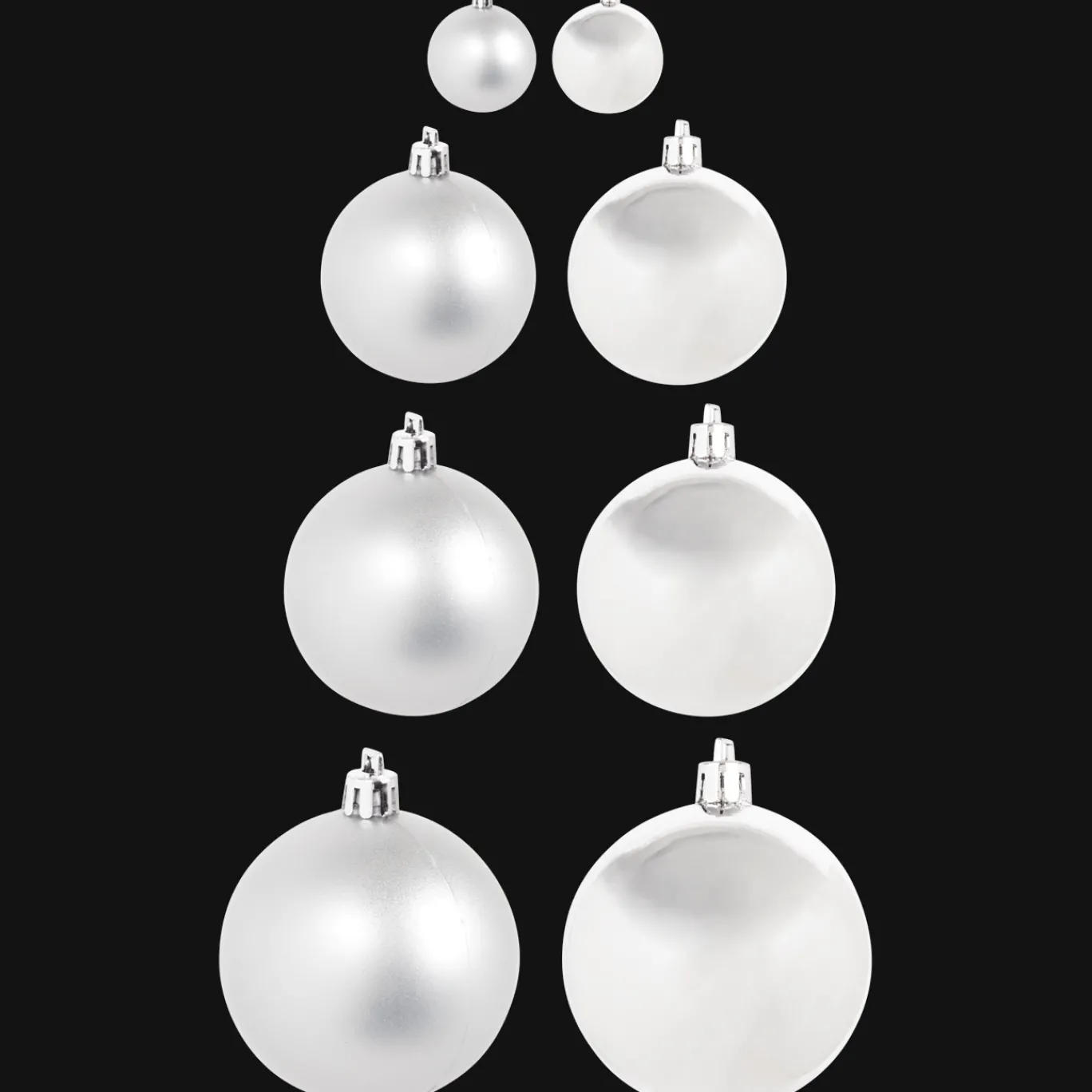 Action Kunststof kerstballen