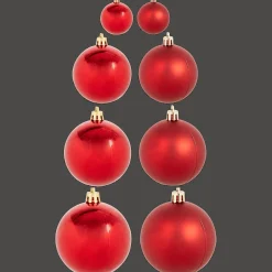 Action Kunststof kerstballen