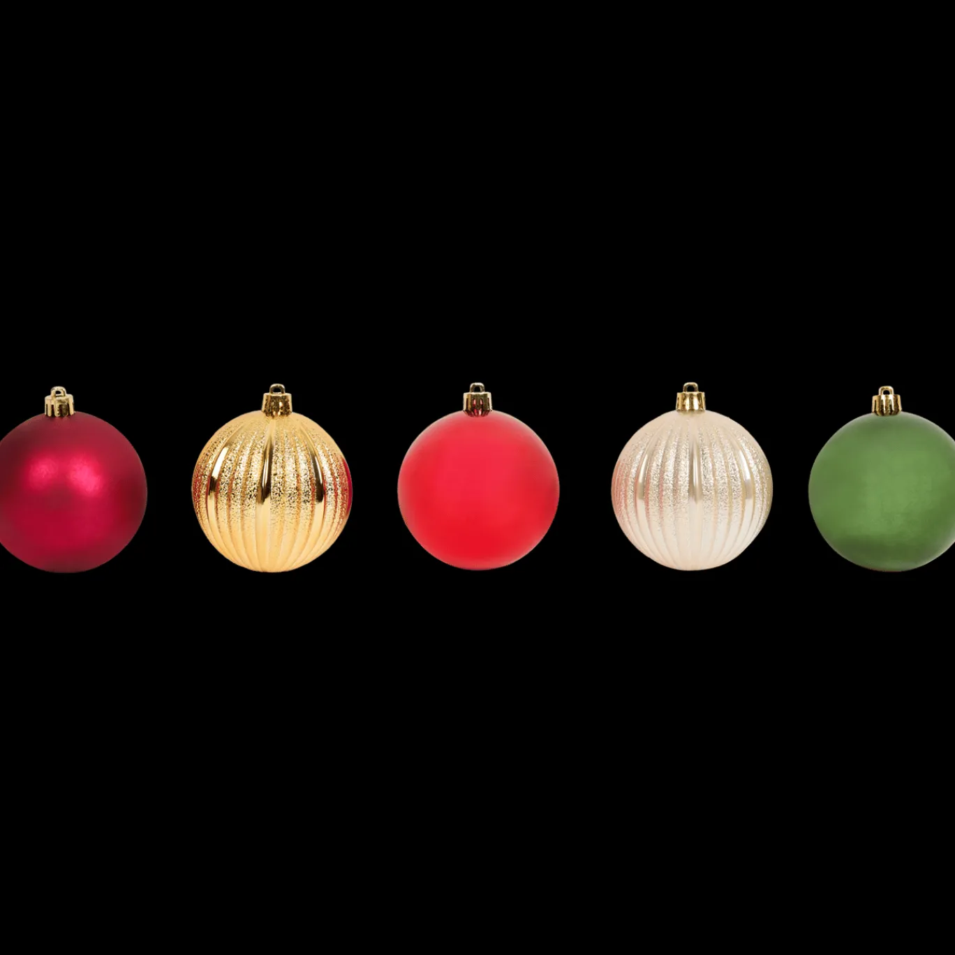 Action Kunststof kerstballen