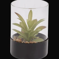 Action Kunstvetplant in glazenpot