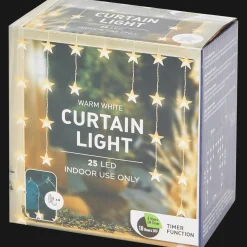 Action Lichtgordijn met sterren