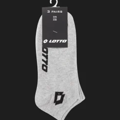 Lotto sneakersokken grijs