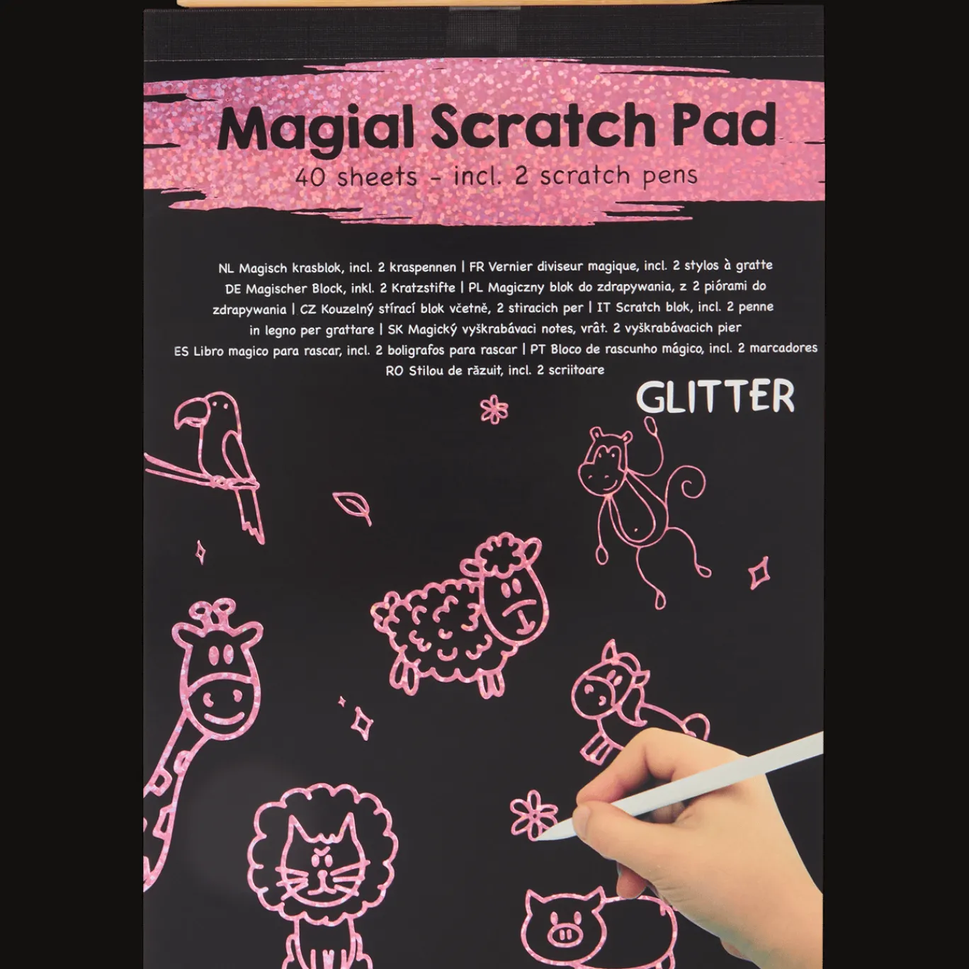 Action Magisch krasblok A5