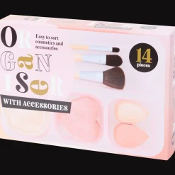 Action Make-up-organizer met accessoires