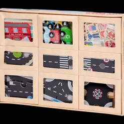 Mini Matters houten wegenset