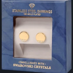 Action Oorbellen met Swarovski-kristallen