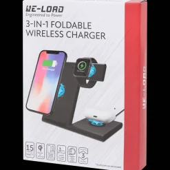 Re-load 3-in-1 draadloze oplader