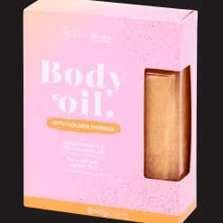 Action Skin Bliss lichaamsolie met glitters