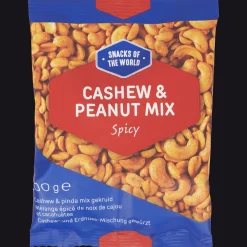 Action Snacks of the World Cashew en Pinda Mix Spicy