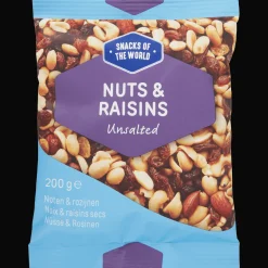 Action Snacks of the World noten en rozijnen