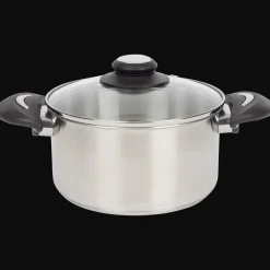 Sola kookpan met glazen deksel